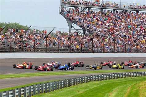 how hot is the indianapolis 500 track